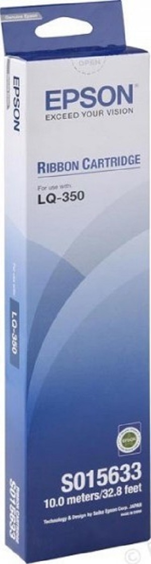 Epson SIDM Black Ribbon Cartridge for LQ-350/LQ-300