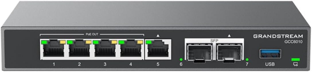 Grandstream GCC6010 Built in IPPBX 10 Users 4 Concurrent Calls