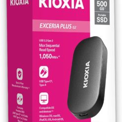 KIOXIA EXCERIA PLUS G2 2TB Portable SSD – LXD20K002TG8