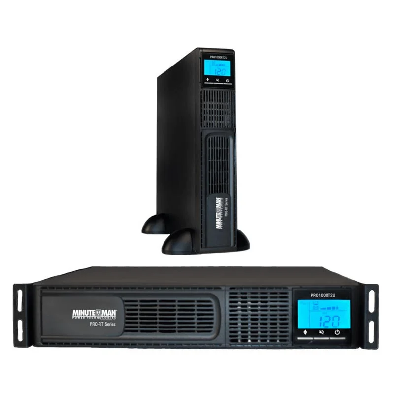 Mercury MPM 1.5K RT Rackmount & Tower Convertible Online UPS-UK plug, 0.9PF, 1.5KVA/1.35KW, 1/1 phase, 36Vdc ( 3 x 9AH/12V battery ) 2 x universal output sockets, RS232 & USB Communication