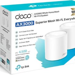 TP-Link Deco X50 AX3000 Home Mesh Wi-Fi 6 System (2 Pack)
