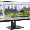 Lenovo ThinkVision T34WD-40 34"Ultrawide QHD Curved Monitor