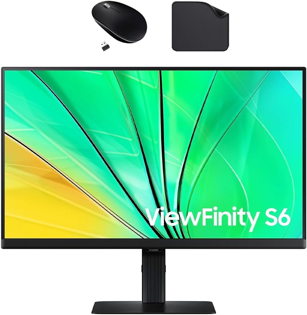 Samsung 24" S60D QHD ViewFinity High Resolution Monitor