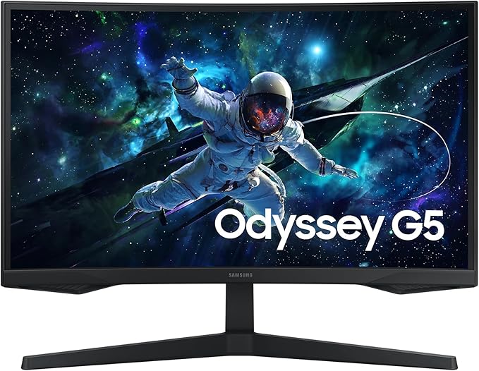 Samsung Odyssey G5 Gaming G55C LS27CG552EMXUE Black