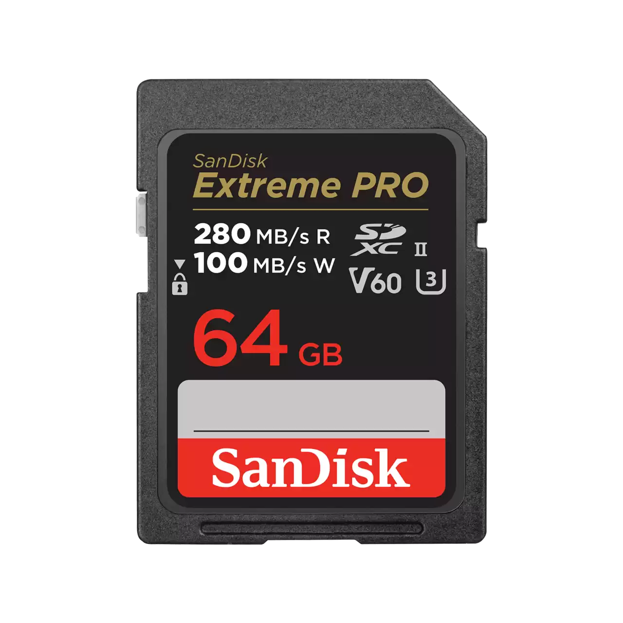 SanDisk Extreme PRO 64GB UHS-II SD Card – 280MB/s