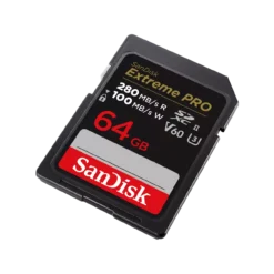 SanDisk Extreme PRO 64GB UHS-II SD Card – 280MB/s