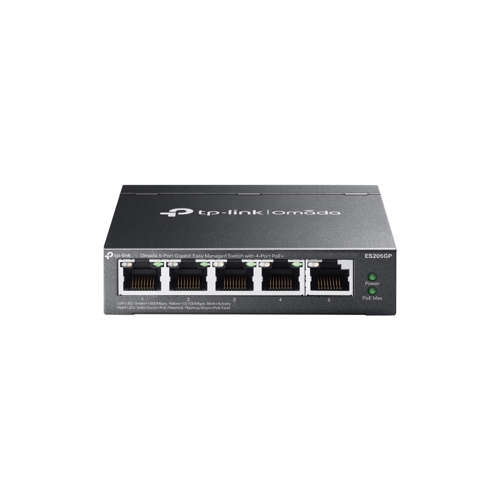 Tp-link Omada 5-Port Gigabit Managed PoE+Switch ES205GP