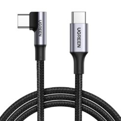 UGREEN US334 100W USB C to USB C Right Angle 1M Cable