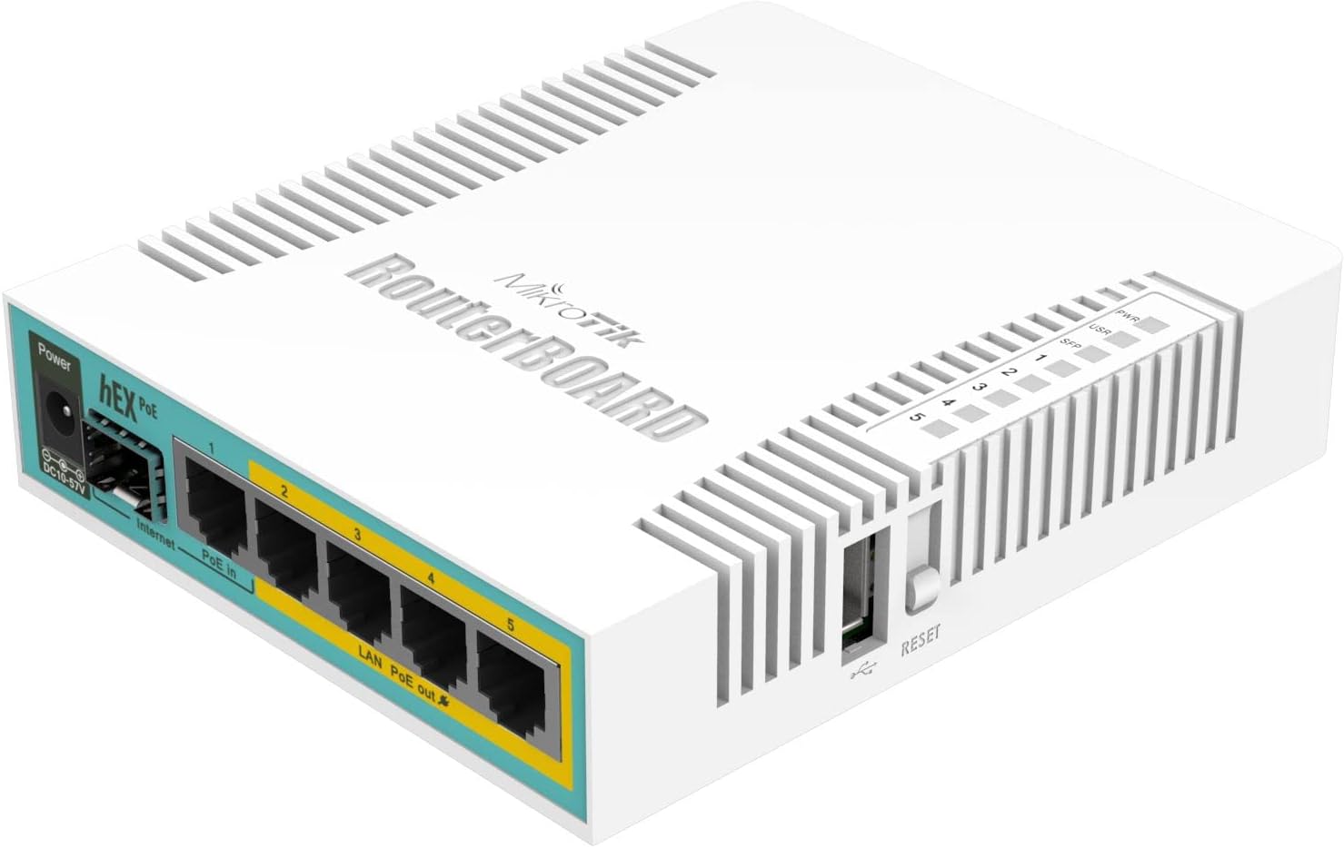MikroTik hEX PoE RB960PGS 5 Port Gigabit Ethernet Router