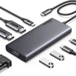 UGREEN CM639 8 in 1 USB-C Multifunction Adapter