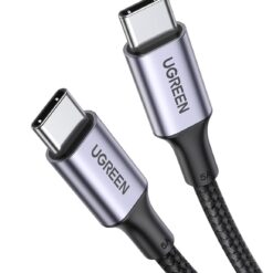 UGREEN US316 USB-C to USB-C 2.0 5A Alu Case with Braid 3m