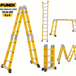 FUNDI FOLDING FIBREGLASS LADDER FFL44-FRP 4 x 4