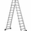 FUNDI FOLDING ALUMINUM LADDER FFL212 (2 x 12STEP)