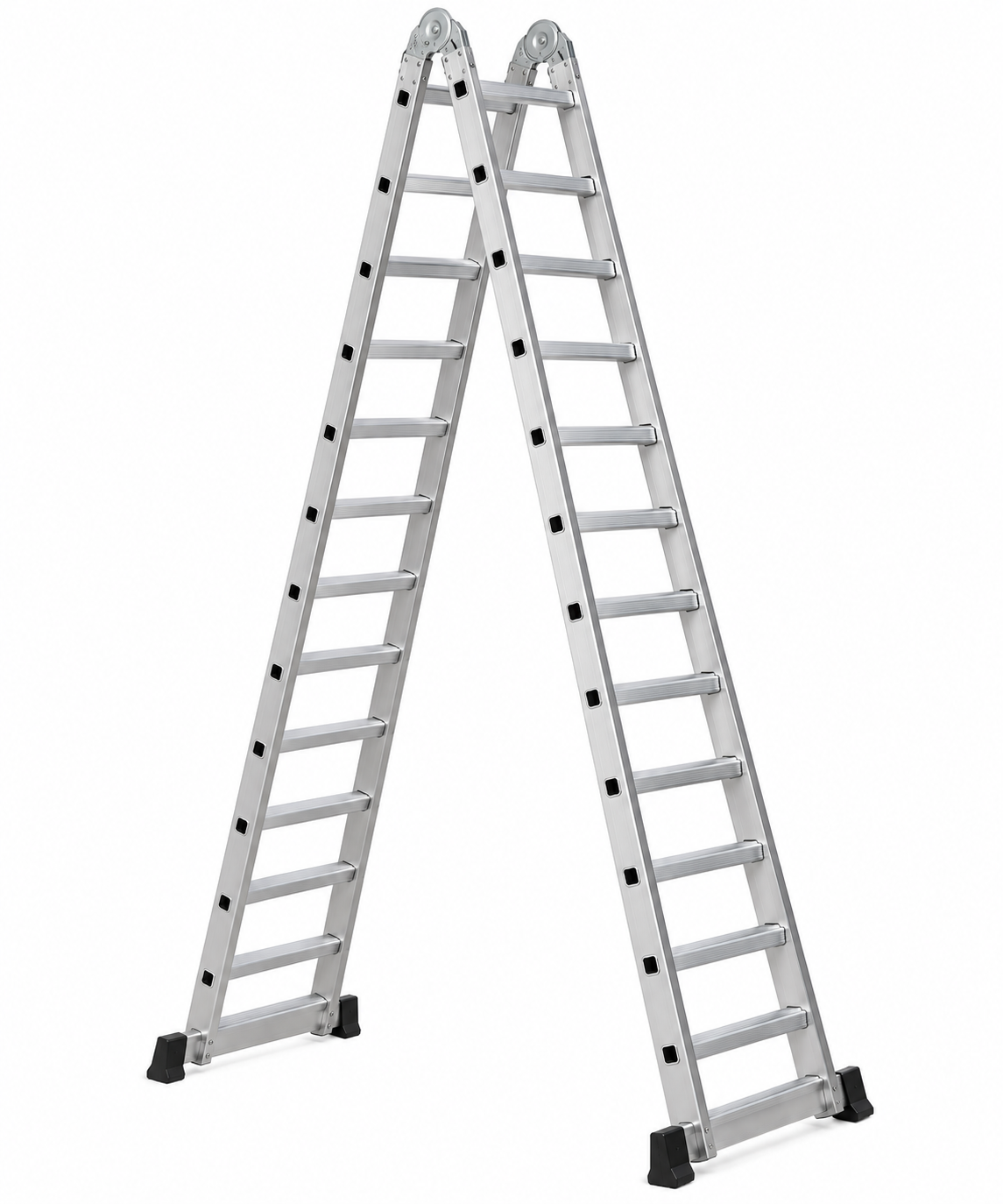 FUNDI FOLDING ALUMINUM LADDER FFL212 (2 x 12STEP)