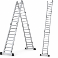 FUNDI FOLDING ALUMINUM LADDER FFL216 (2 x 16 STEP)