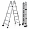 FUNDI FOLDING ALUMINUM LADDER FFL27 (2 x 7 STEP)