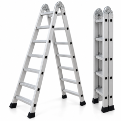FUNDI FOLDING ALUMINUM LADDER FFL27 (2 x 7 STEP)