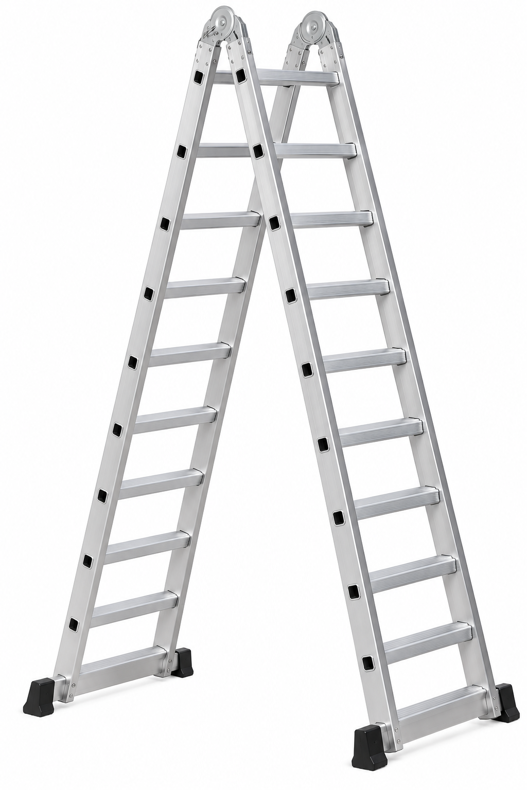FUNDI FOLDING ALUMINUM LADDER FFL29 (2 x 9STEP)