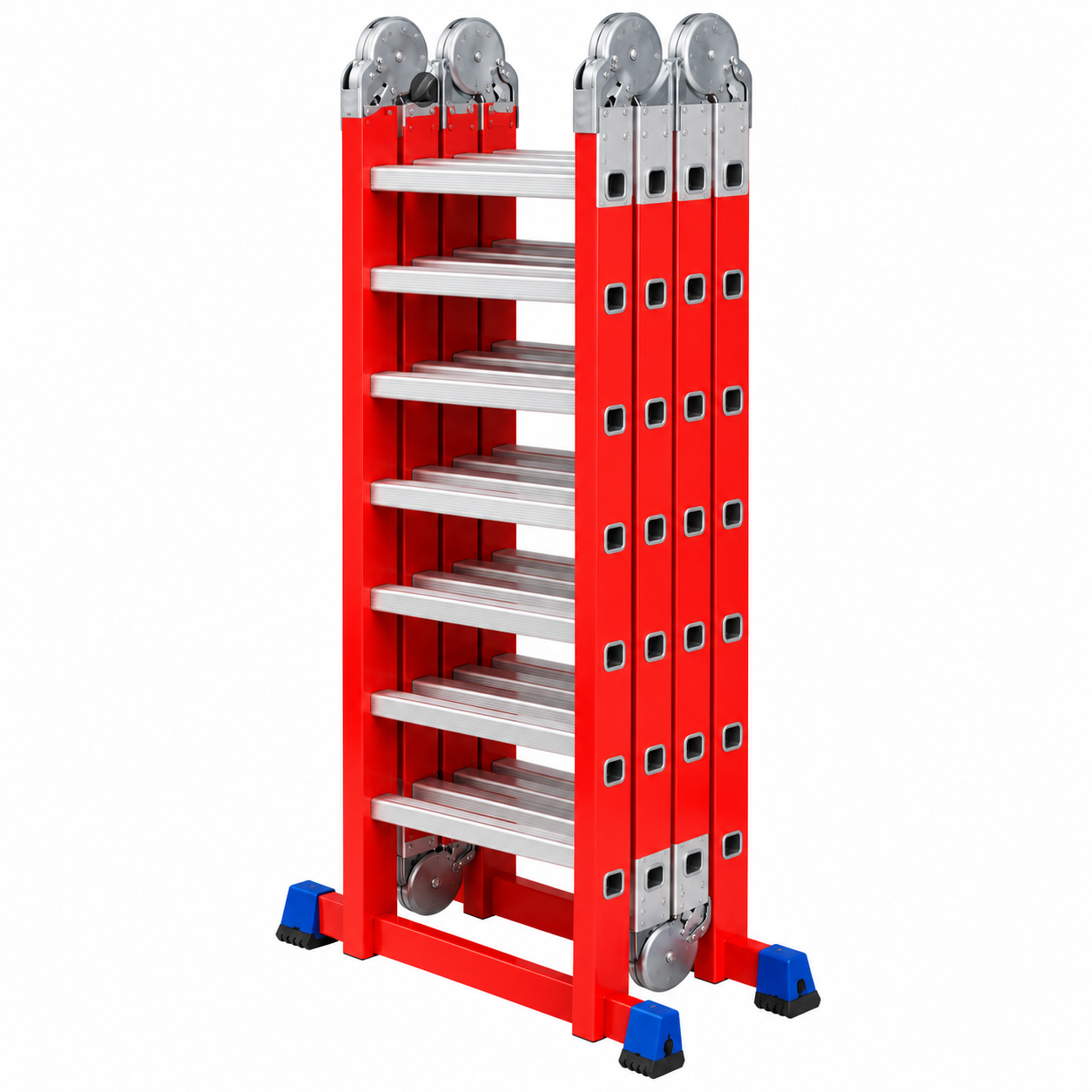 FUNDI FOLDING FIBREGLASS LADDER FFL47-FRP 4 x 7 STEP
