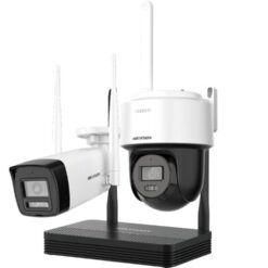 Hikvision NKS424W03H 4MP bullet + PTZ Dome WiFi NVS Kit