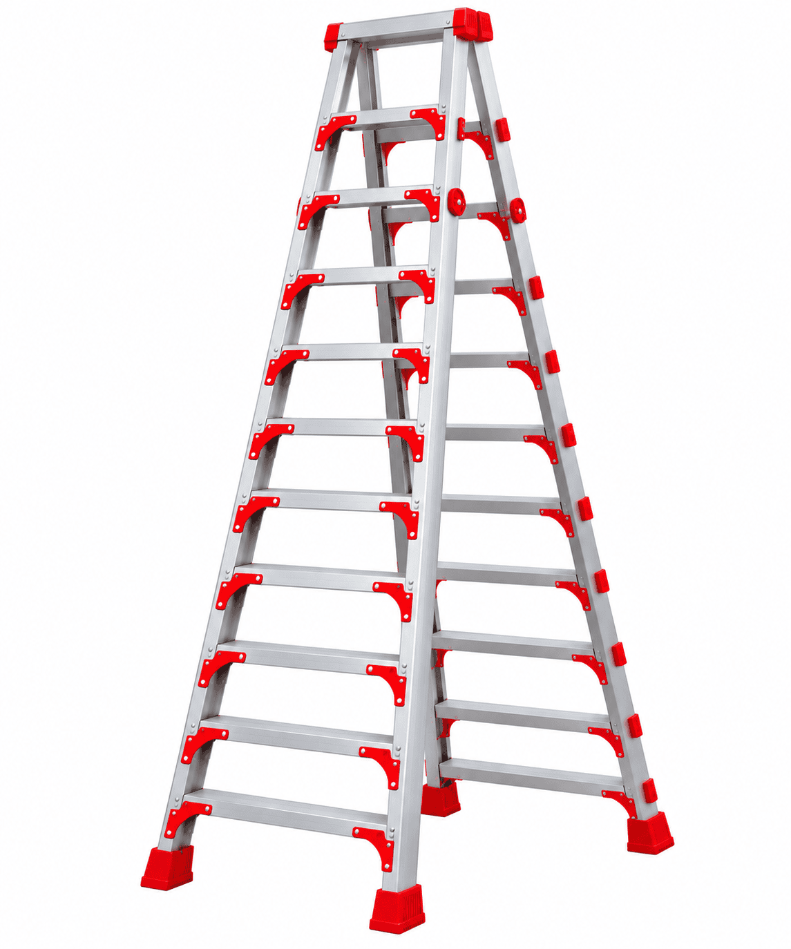 IMARA DUAL STEP ALUMINUM LADDER IDSL12 (12 + 12 STEP)