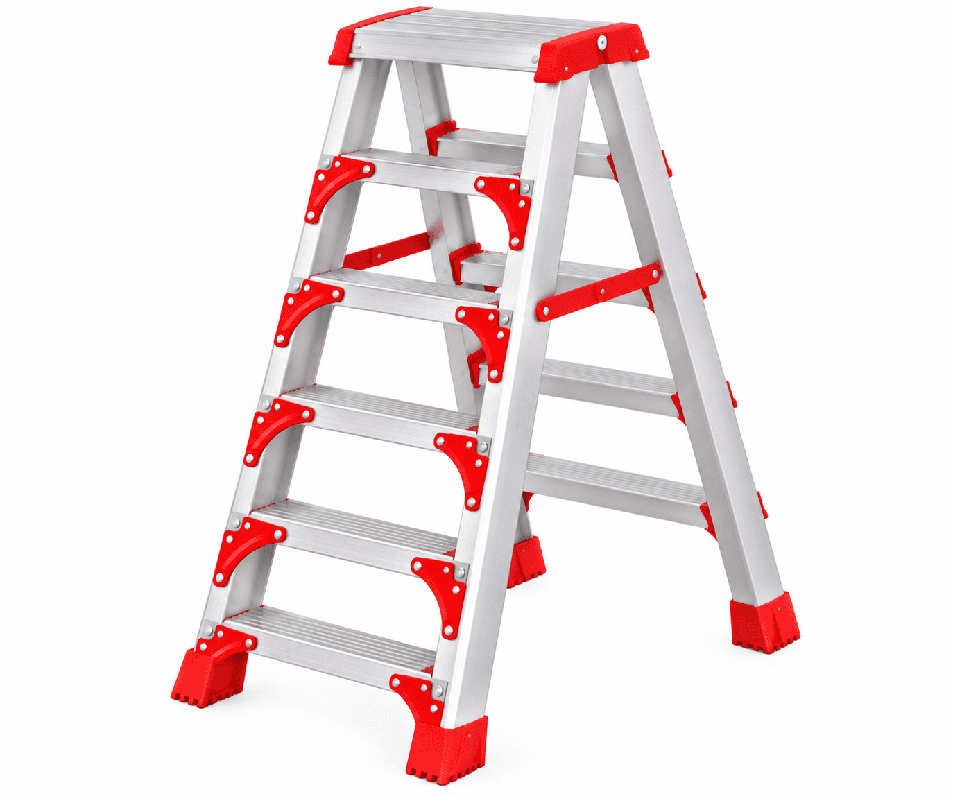 IMARA DUAL STEP ALUMINUM LADDER IDSL5 (5 + 5 STEP)
