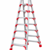 IMARA DUAL STEP ALUMINUM LADDER IDSL7 (7 + 7 STEP