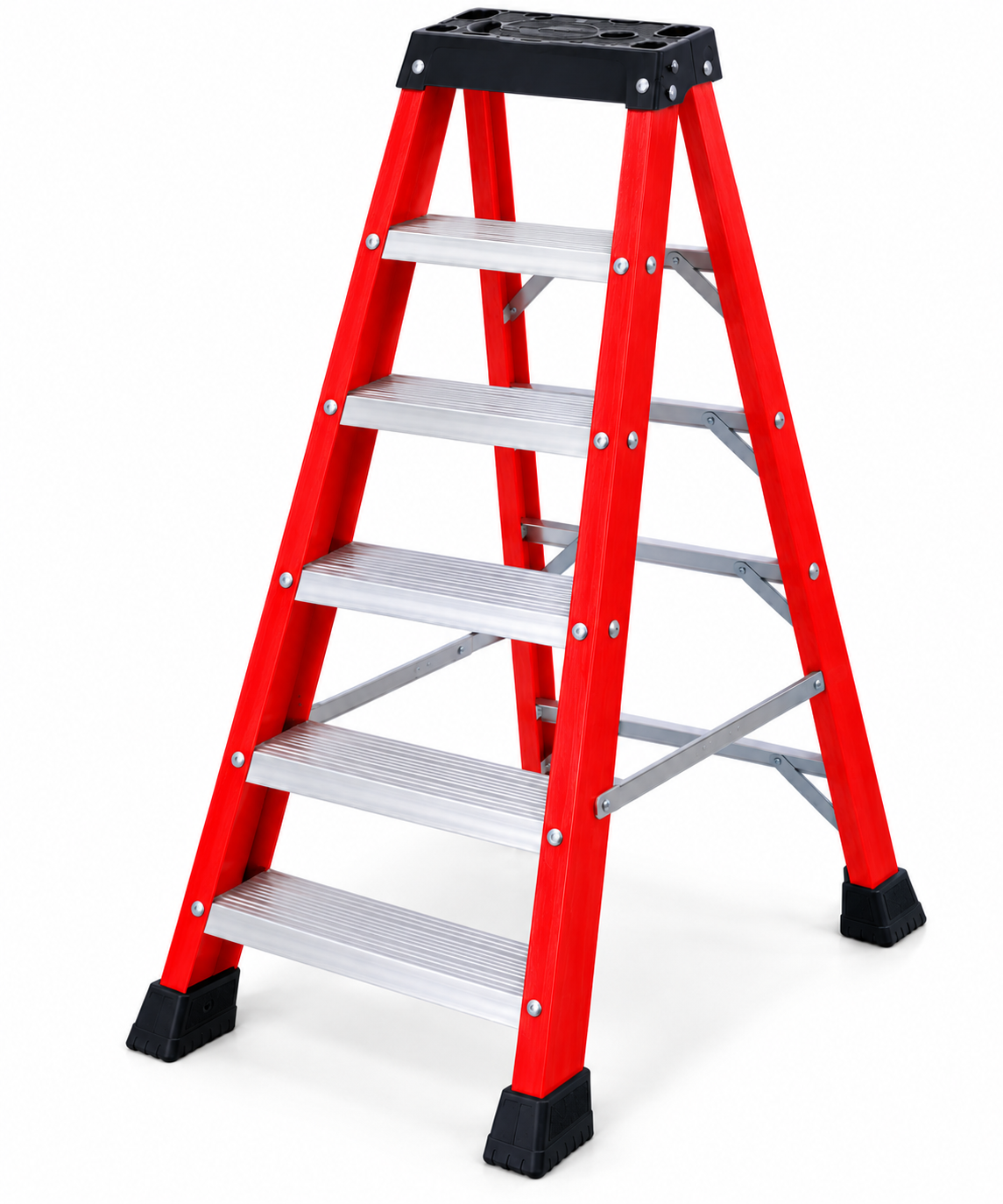IMARA DUAL STEP FIBREGLASS LADDER ISL5-FRP (5 STEP)